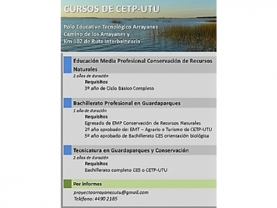 Conservación de Recursos Naturales y Guardaparques